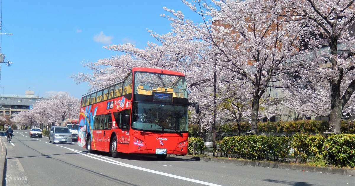 Kyoto HopOn Hopoff sightseeing bus by Skyhop Bus (1day / 2days ticket) Klook Canada
